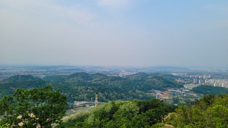  계양산 둘레길/계양산 치유의 숲에서 즐기는 근사한 뷰
