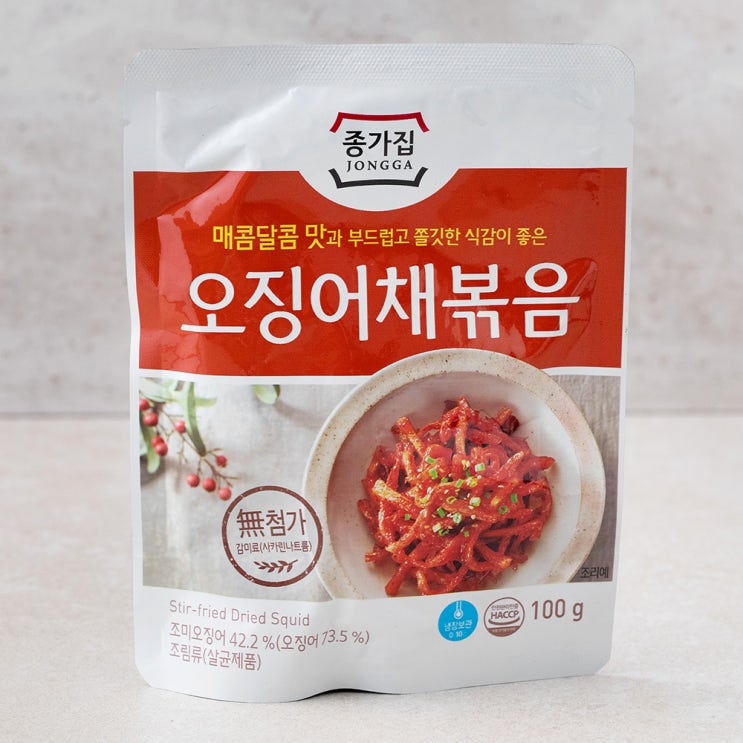 인기있는 종가집 오징어채볶음, 100g, 1개 추천해요