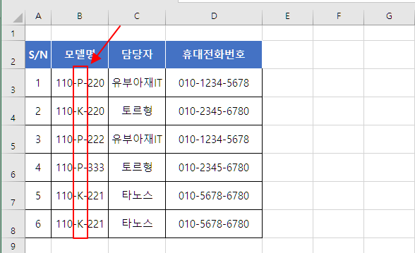 엑셀 Substitute 함수 셀 데이터 변경하기 (Replace 함수와 비교)