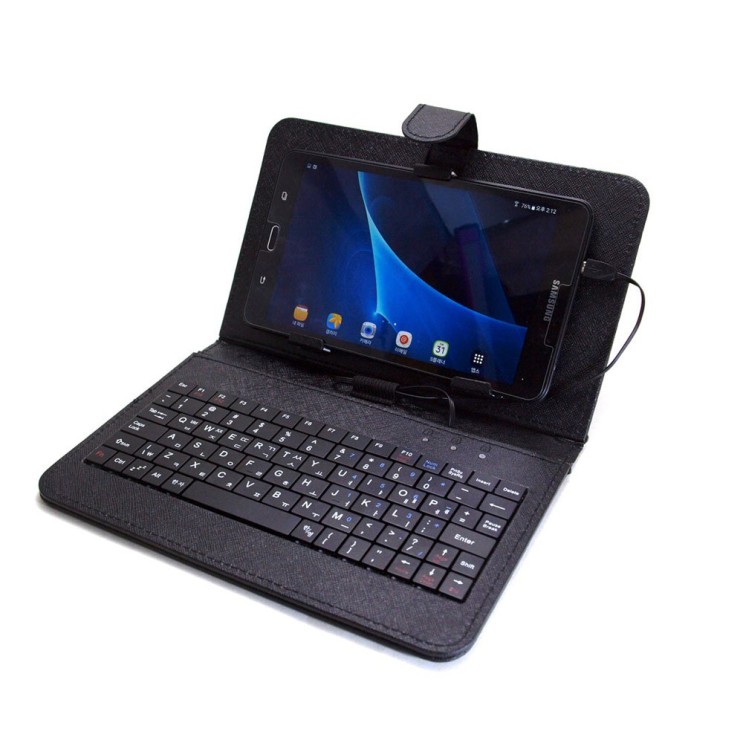 최근 많이 팔린 태블릿 유선 키보드 태블릿 케이스 BZ-TK8, 블랙 추천해요