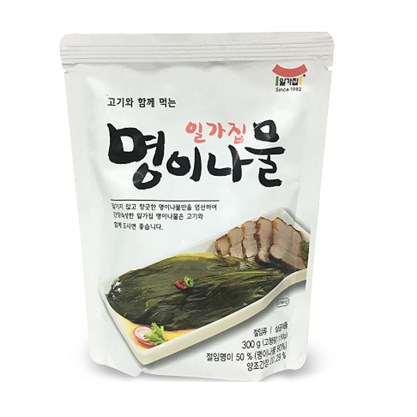 선택고민 해결 일가집 일미 명이나물 300g, 단품 ···