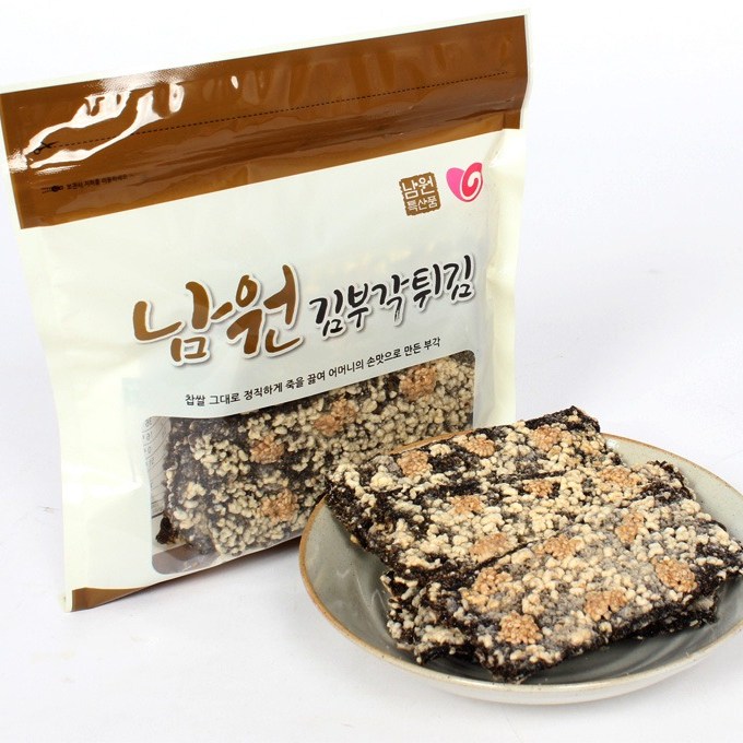 당신만 모르는 남원맛부각 남원 길쭉 김부각 100g * 3봉, 3개 좋아요 당신만 모르는 남원맛부각 남원 길쭉 김부각 100g * 3봉, 3개 좋아요