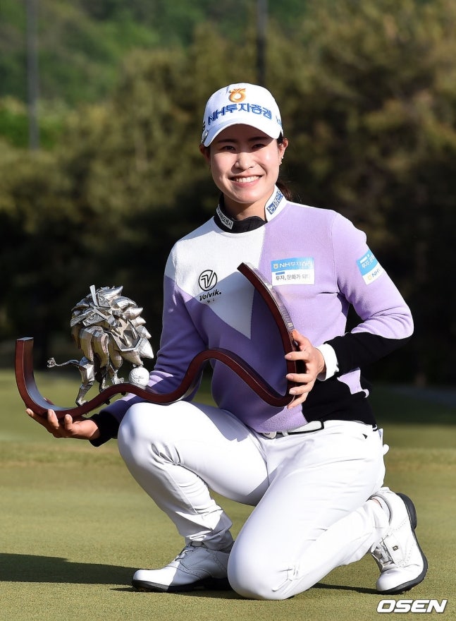 NH투자증권 KLPGA 박민지 프로 프로필 디벼보기