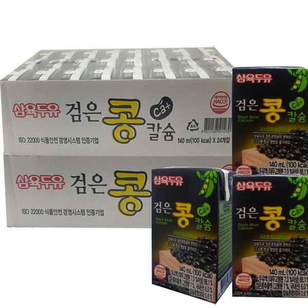 인기 급상승인 삼육두유 검은콩칼슘, 140ml, 48개 추천해요