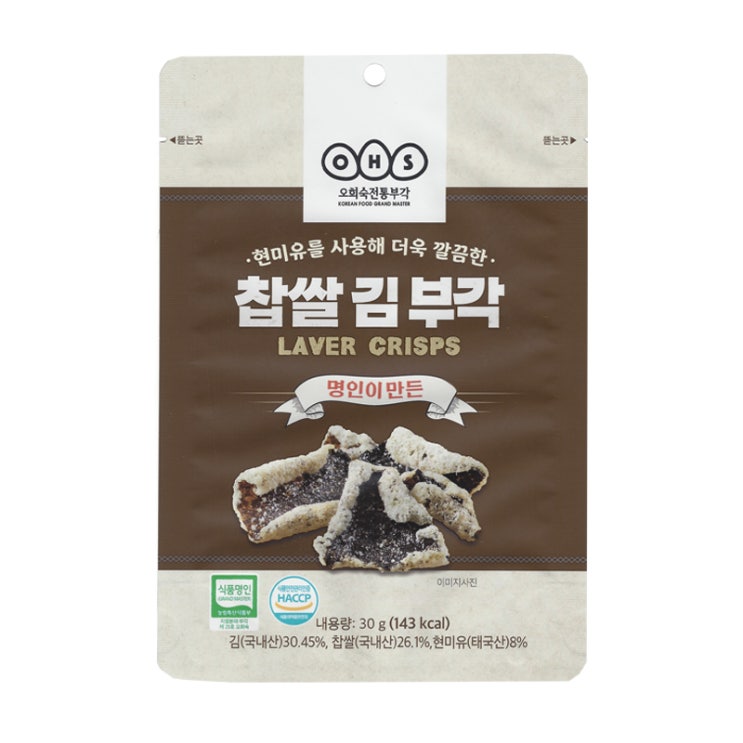 당신만 모르는 오희숙전통부각 찹쌀 김 부각, 30g, 1개 추천해요 당신만 모르는 오희숙전통부각 찹쌀 김 부각, 30g, 1개 추천해요