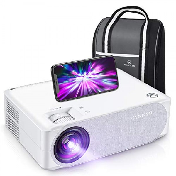 선호도 좋은 VANKYO 프로젝터 1080P WIFI / 5G 무선 연결 8500 고휘도 300 인치 대화면 4D 데이터 키스톤 보정 줌 기능 태블릿 / 컴 ··· 선호도 좋은 VANKYO 프로젝터 1080P WIFI / 5G 무선 연결 8500 고휘도 300 인치 대화면 4D 데이터 키스톤 보정 줌 기능 태블릿 / 컴 ···