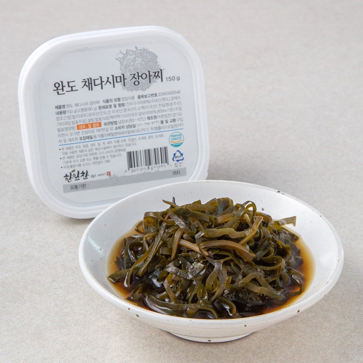 가성비 뛰어난 한잎찬 완도 채다시마 장아찌, 150g, 3팩 ···