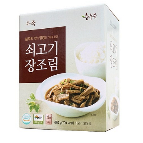 갓성비 좋은 본죽 쇠고기 장조림 170g x 4팩, 8팩 추천해요 갓성비 좋은 본죽 쇠고기 장조림 170g x 4팩, 8팩 추천해요
