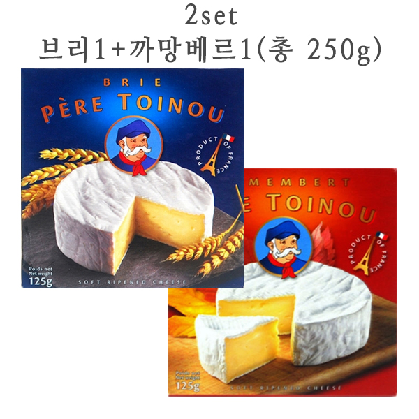 많이 팔린 TOINOU 토이노우 브리치즈+까망베르 치즈(125g*2개)(125g*4개)세트 1개, 2개, 125g 추천해요 많이 팔린 TOINOU 토이노우 브리치즈+까망베르 치즈(125g*2개)(125g*4개)세트 1개, 2개, 125g 추천해요