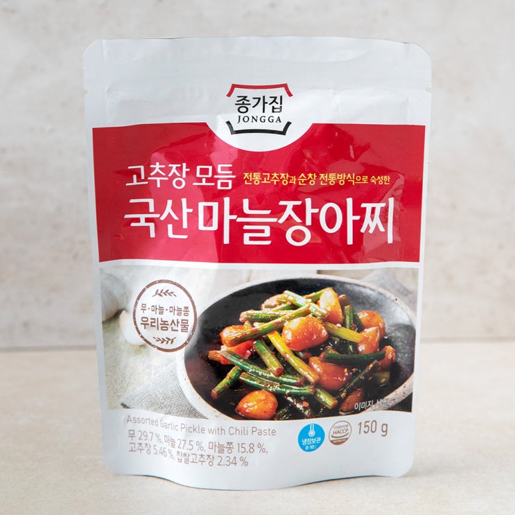 선호도 좋은 종가집 고추장 모듬 마늘장아찌, 150g, 1개 좋아요 선호도 좋은 종가집 고추장 모듬 마늘장아찌, 150g, 1개 좋아요