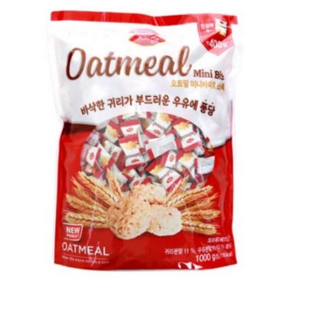 가성비 좋은 리치 오트밀 미니바이트 과자, 1KG X 1개 추천합니다