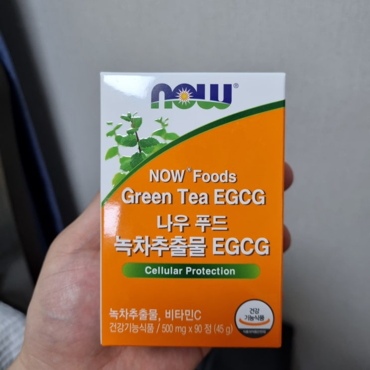  다이어트보조제 추천! :: 나우푸드 녹차추출물 EGCG