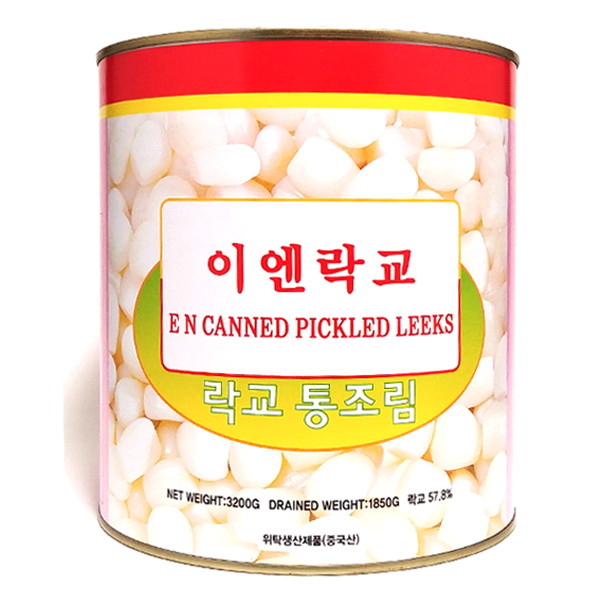 많이 팔린 이엔 락교 SS 3.2kg/반찬 절임류 ···