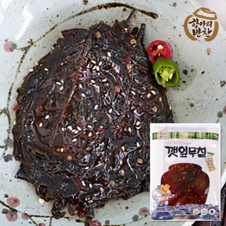 선호도 좋은 항아리반찬 깻잎무침 1Kg 1+1, 2팩 ··· 선호도 좋은 항아리반찬 깻잎무침 1Kg 1+1, 2팩 ···