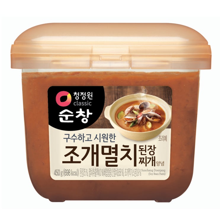 인기 많은 청정원순창 조개멸치 된장 찌개양념, 450g, 1개 추천해요