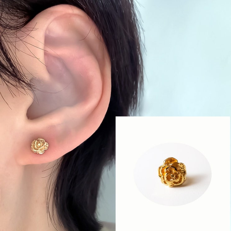 핵가성비 좋은 플로이 코코로즈 14k 피어싱형 귀걸이 좋아요 핵가성비 좋은 플로이 코코로즈 14k 피어싱형 귀걸이 좋아요