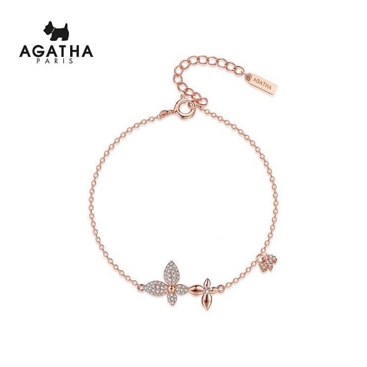 후기가 좋은 AGATHA 아가사 팔찌 심플 나비 강아자 액세서리 좋아요 후기가 좋은 AGATHA 아가사 팔찌 심플 나비 강아자 액세서리 좋아요