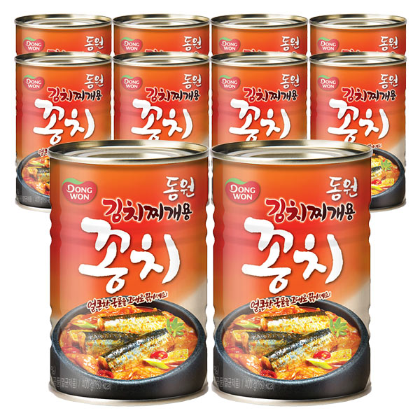 의외로 인기있는 [동원] 김치찌개용 꽁치 통조림 400g*10개, 400g, 10개 ···