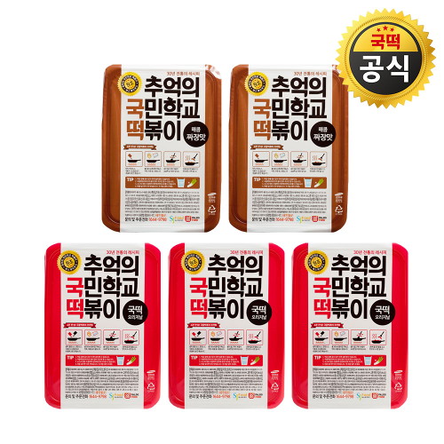 인기있는 없음 추억의 국민학교 떡볶이(오리지널) 600gx3개+ 매콤짜장맛 495gx2개, 단품없음 ··· 인기있는 없음 추억의 국민학교 떡볶이(오리지널) 600gx3개+ 매콤짜장맛 495gx2개, 단품없음 ···