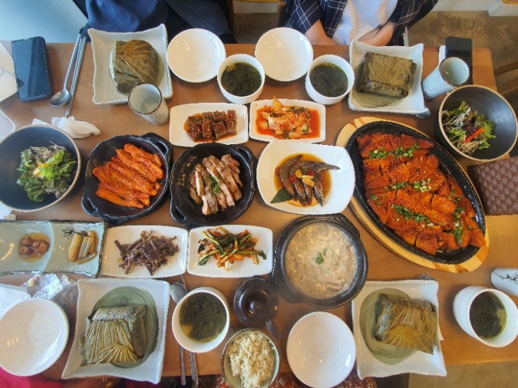  어른들이 좋아하실 춘천 한정식 맛집 연잎애