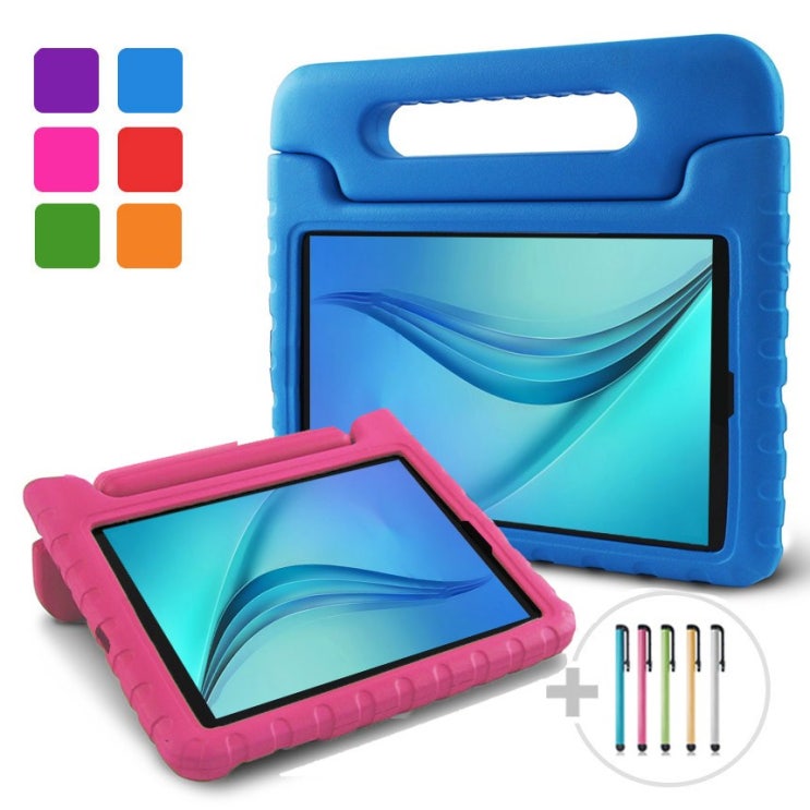 많이 찾는 [Ozem] 갤럭시탭A 9.7 태블릿 어린이안전 에바폼케이스, 블루 추천해요