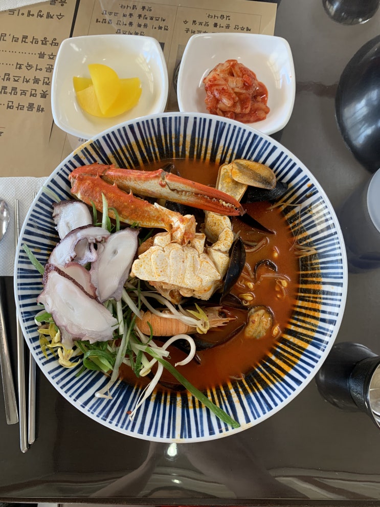  산방산 해물라면 오빠네 1호점 제주 산방산 맛집