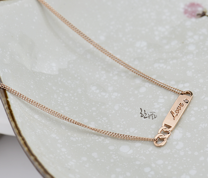 14k 이니셜팔찌 두줄체인으로 실용성 있게 14k 이니셜팔찌 두줄체인으로 실용성 있게