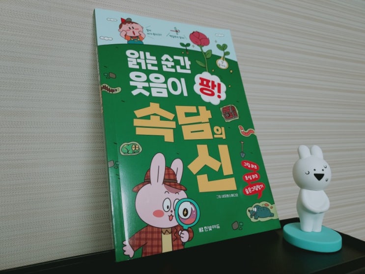  초등필수 속담퀴즈책 추천 "읽는 순간 웃음이 팡! 속담의 신"