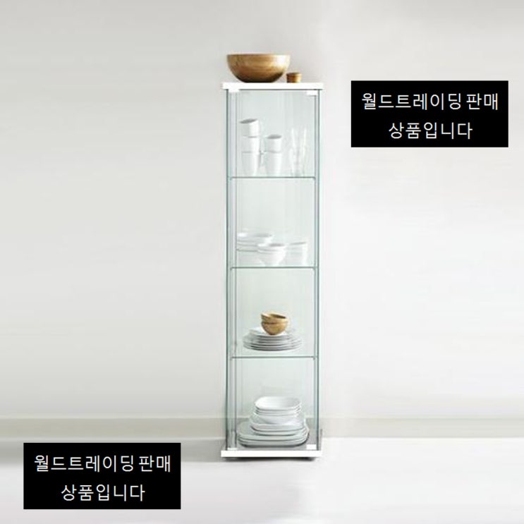 인기 많은 무료조립 이케아 DETOLF 데톨프 유리장식장 - 배송비 착불 5만원 서울및 수도권 일부지역 무료조립 판매자가 월드트레이딩 판매상품입니다, 화이트 (서울 수도권만배송및무