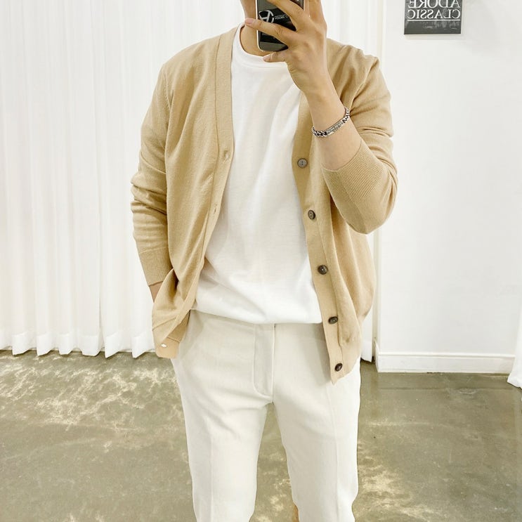  선택고민 해결 아도르클래식 6컬러 캐시미어 긴팔 니트 가디건 추천합니다
