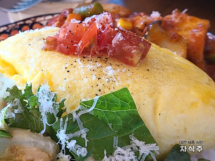  [도안 파스타 맛집] 도안동 브런치카페 '그린앤코' 스패니쉬오믈렛, 랍스타파스타 후기
