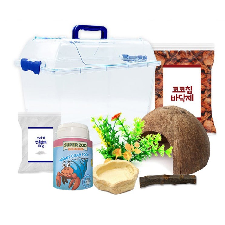 리뷰가 좋은 로라펫 코코칩 바닥재 크러스트 사료 소라게 키우기 세트, 혼합색상 추천해요 리뷰가 좋은 로라펫 코코칩 바닥재 크러스트 사료 소라게 키우기 세트, 혼합색상 추천해요
