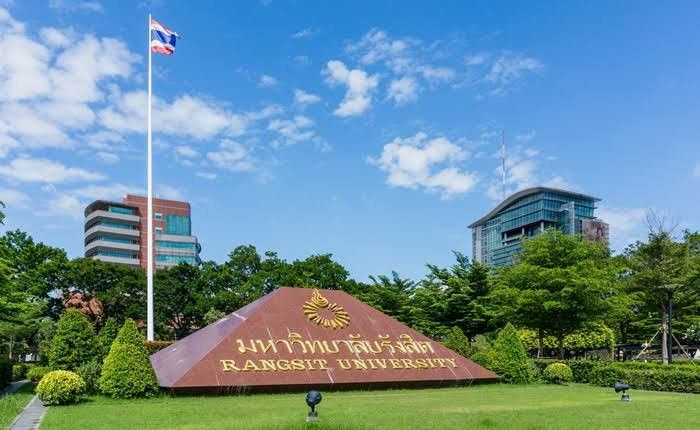 #4. 태국 대학교만의 특징, 랑싯대학교 캠퍼스투어, 감성돋는 태국 길거리 [교환학생,태국]