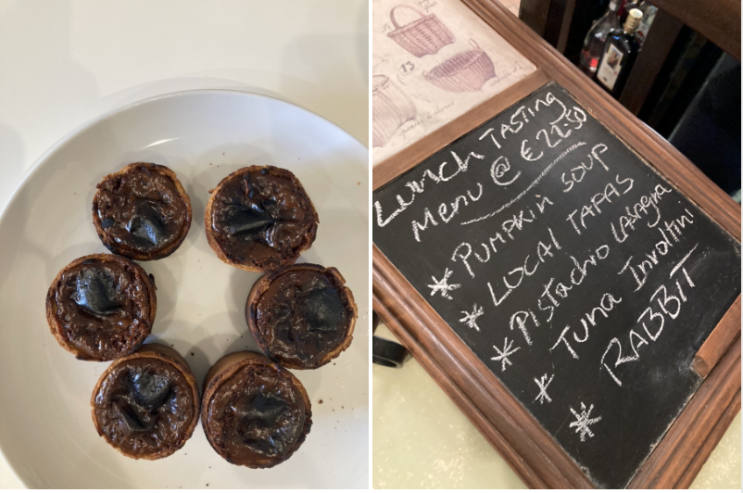  몰타Malta 타버린 초코케이크 발레타 코스 요리 LEGLIGIN WINE BAR