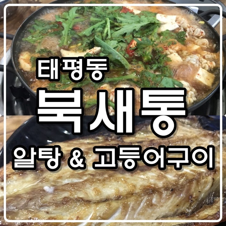 대전 태평동 알탕 & 생선구이(고등어구이) 맛집 '북새통' 리뷰
