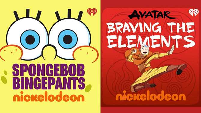 Nickelodeon과  iHeartRadio에서 아바타와 스폰지밥에 관한 팟캐스트를 방송할 예정!