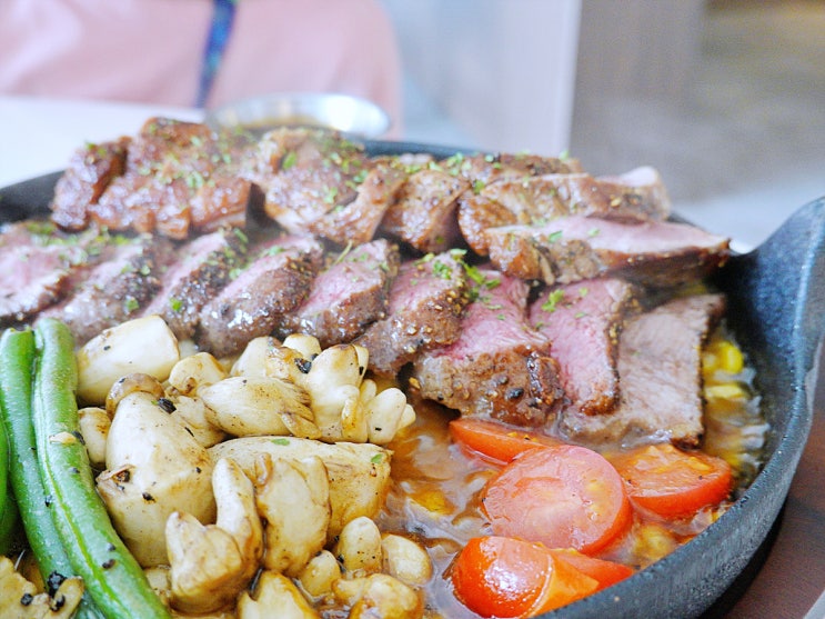 진주 가좌동 스테이크 맛집 포에틱시너리 파스타도 맛있음