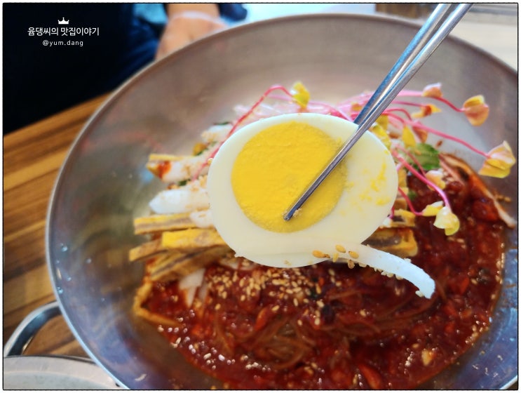  부산 밀면 유명한거 다  알지만 육전이 올라오는 고메밀면의 맛은?