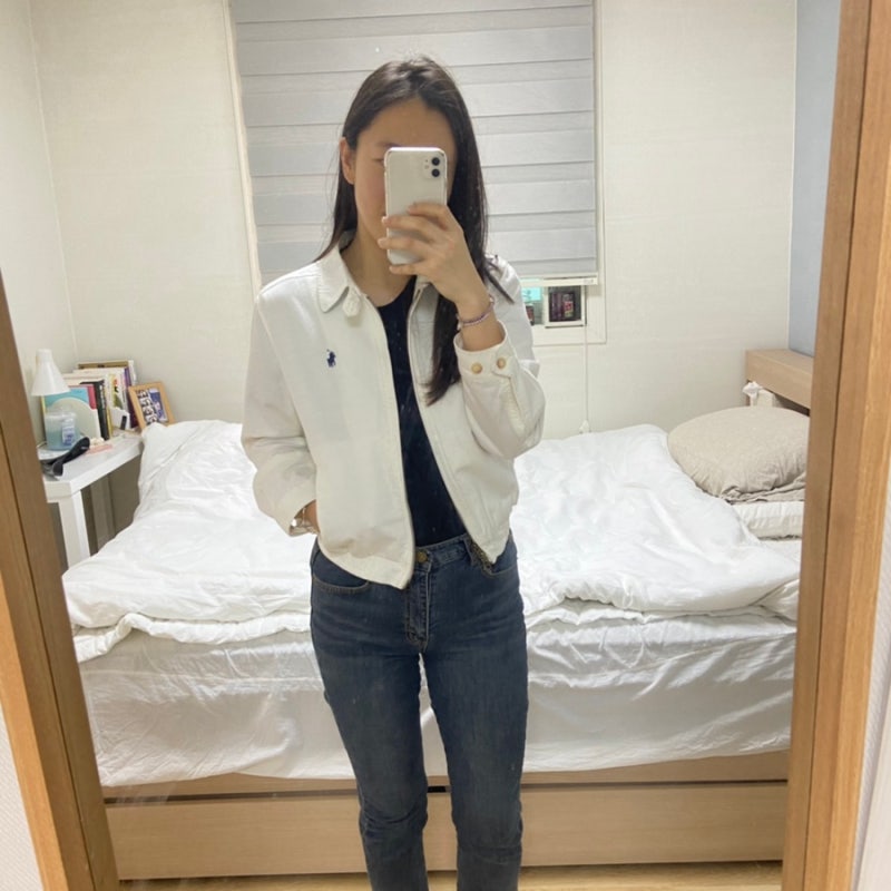 폴로 여자자켓 코튼치노자켓 너무 예뻐