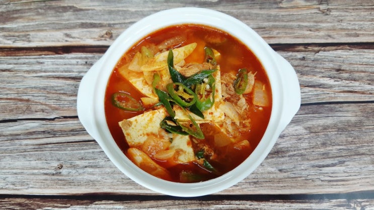 백종원 두부찌개 참치두부찌개 얼큰두부찌개 만드는법 캔참치요리 참치캔요리