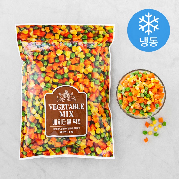 인기있는 혼합야채 (냉동), 1kg, 1개 추천해요 인기있는 혼합야채 (냉동), 1kg, 1개 추천해요