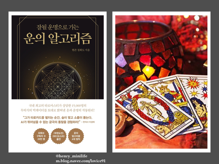  Henry's Review [운의 알고리즘 by 정회도]