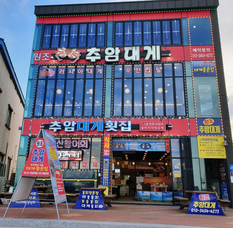  삼척 솔비치리조트 맛집 : 추암대게