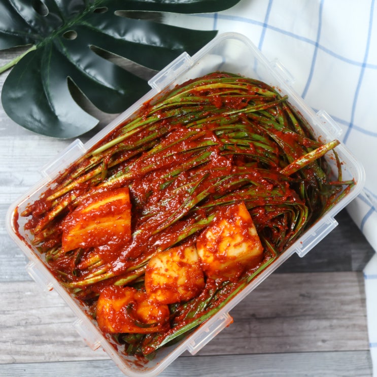  알토란 이보은 부추김치 담그는법 부추 1.2kg → 600g 줄여서 담그기