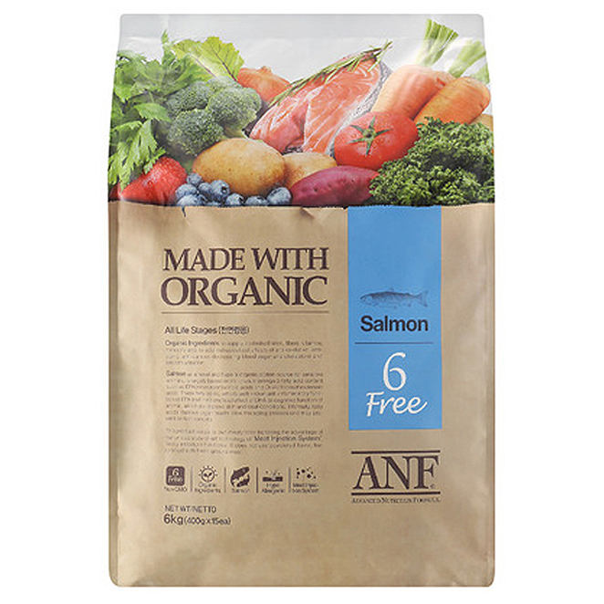 후기가 좋은 ANF 전연령 유기농 6Free 연어 애견사료, 6kg, 1개 ··· 후기가 좋은 ANF 전연령 유기농 6Free 연어 애견사료, 6kg, 1개 ···