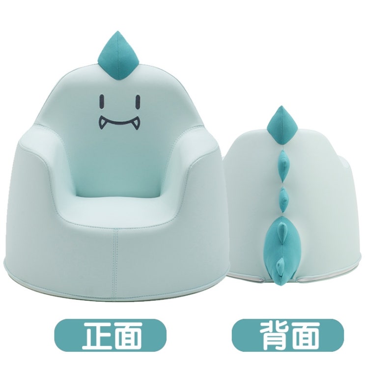 잘팔리는 1인용 모듈 좌식 소파 쇼파 iloom 어린이 한국 수입 만화 아기 작은 의자 아기, 블루 공룡 소파 좋아요