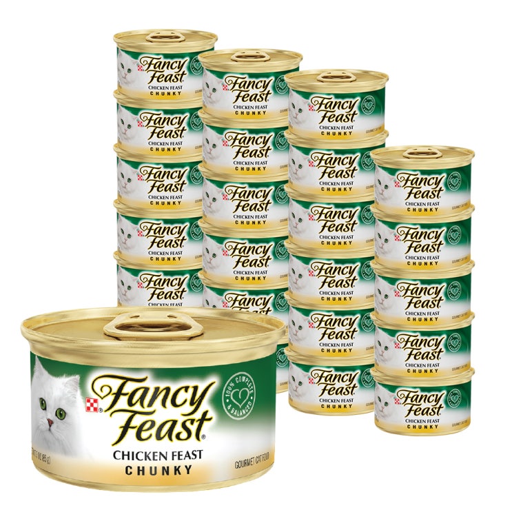 구매평 좋은 팬시피스트 청키 치킨 고양이 캔, 85g, 24개 추천해요 구매평 좋은 팬시피스트 청키 치킨 고양이 캔, 85g, 24개 추천해요