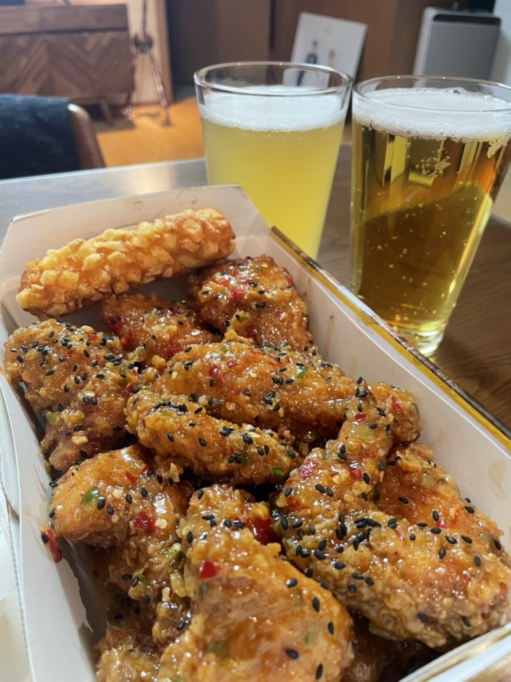  (내돈내산) 맵슐랭치킨 마일드맛 | 자담치킨 오창호수중앙점 | 리뷰이벤트 모짜감자 | 치킨 찐맛집