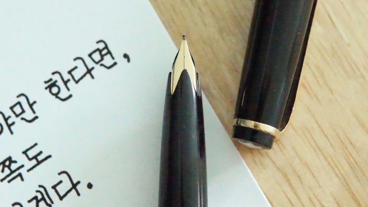  최악과 차악 중에 하나를 택해야만 한다면… (몽블랑 14번 M닙)