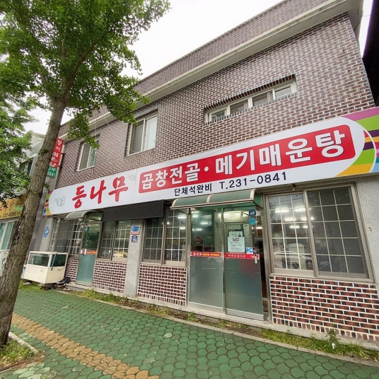  마산 중리 삼계 곱창전골로 유명한집[등나무]